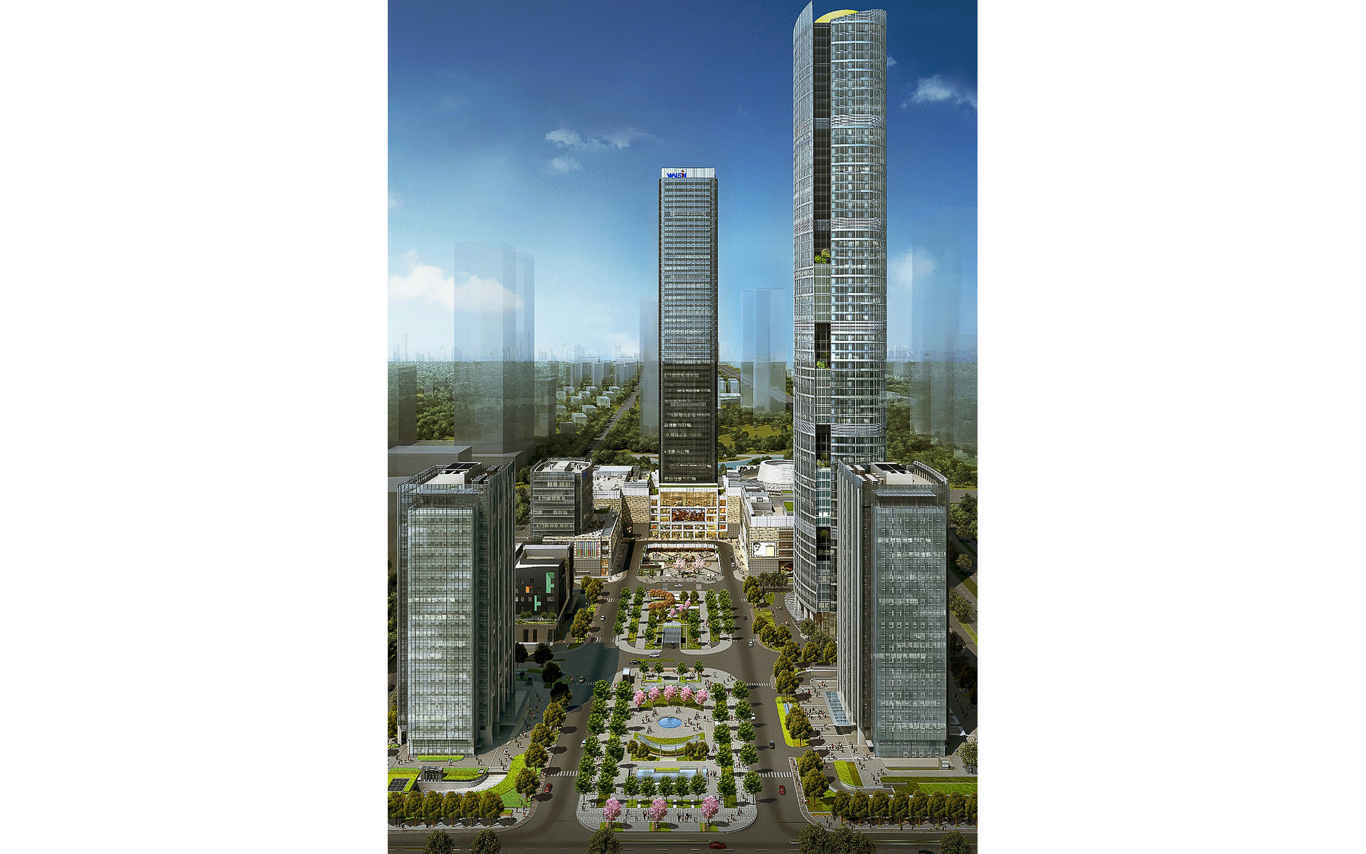 南京华新城整体规划开发