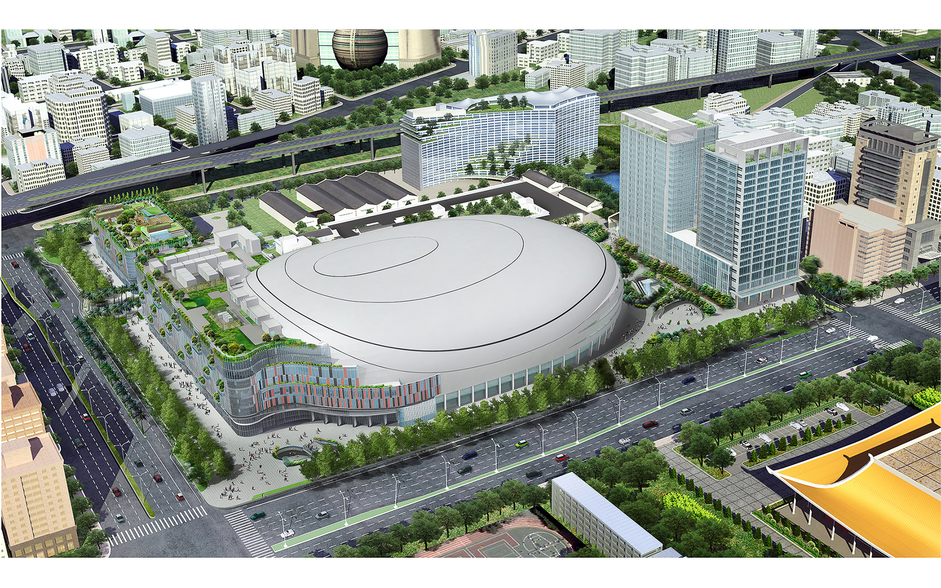 台北文化体育园区整体规划